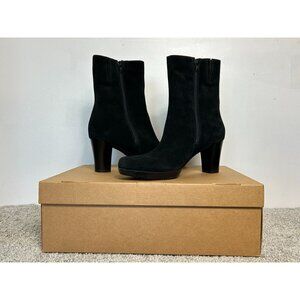 La Canadienne Kate Suede Leather Waterproof Boots in Black - Sz 10M